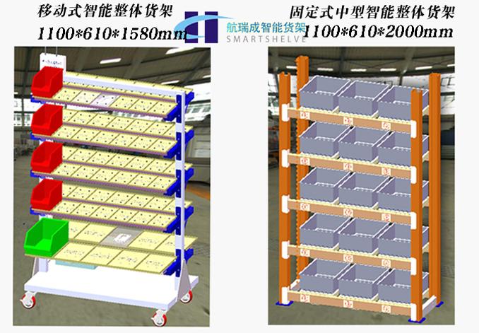 航瑞成蘇州智能貨架都有哪些規(guī)格？
